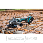 Akkus sarokcsiszoló 125mm EXTOL INDUSTRIAL, SHARE20V, KEFE NÉLKÜL, akkumulátor és töltő nélkül náhled