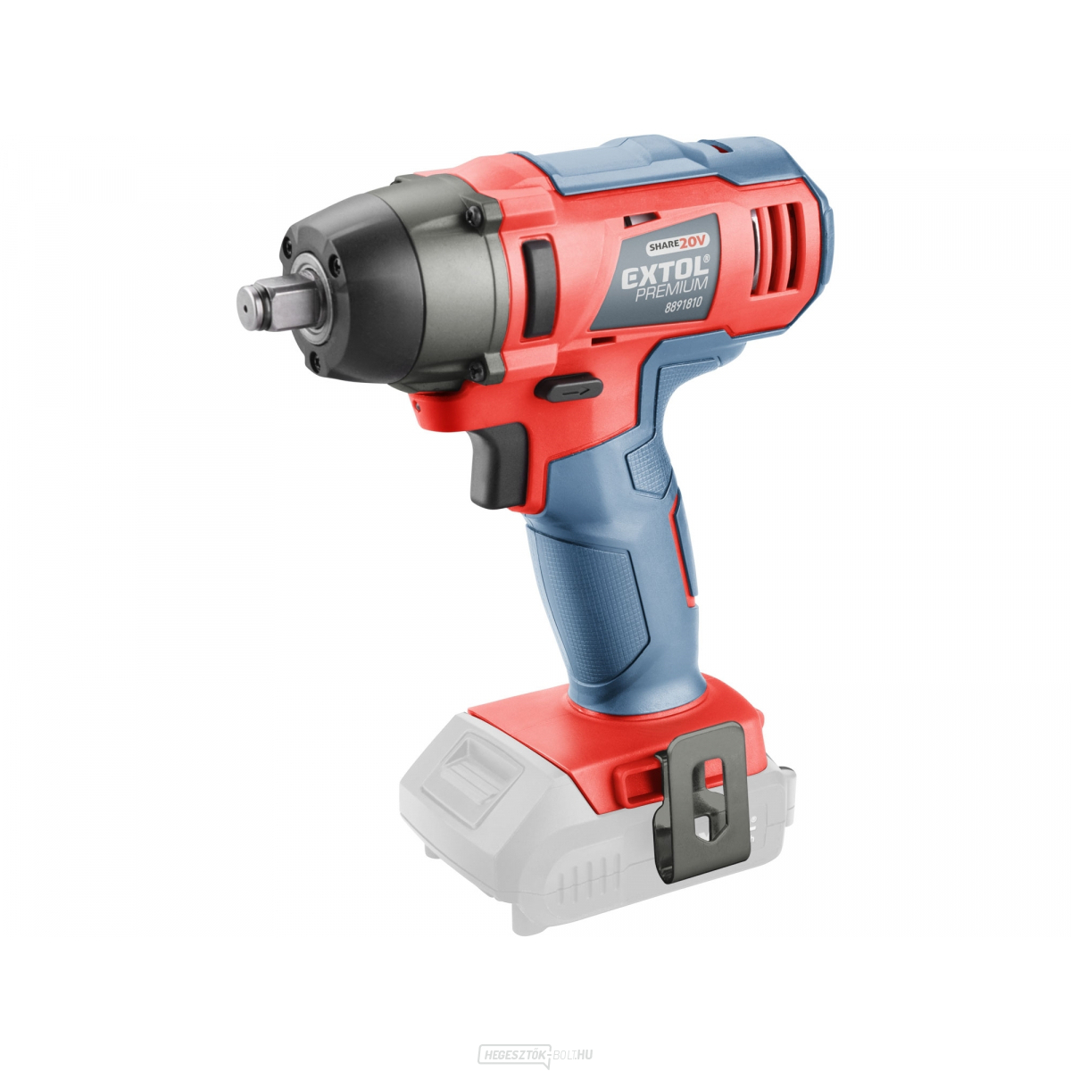 Akkus ütvecsavarozó Extol 1/2" akkumulátor SHARE20V, 180Nm, 20V Li-ion, akkumulátor és töltő nélkül