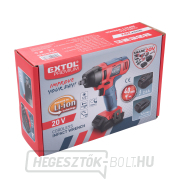 Akkus ütvecsavarozó Extol 1/2