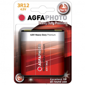 AgfaPhoto cink akkumulátor 4,5V, buborékcsomagolás 1db