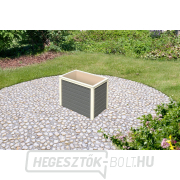 Emelt ágy KARIBU HOCHBEET 190 (73089) terragrau Előnézet 