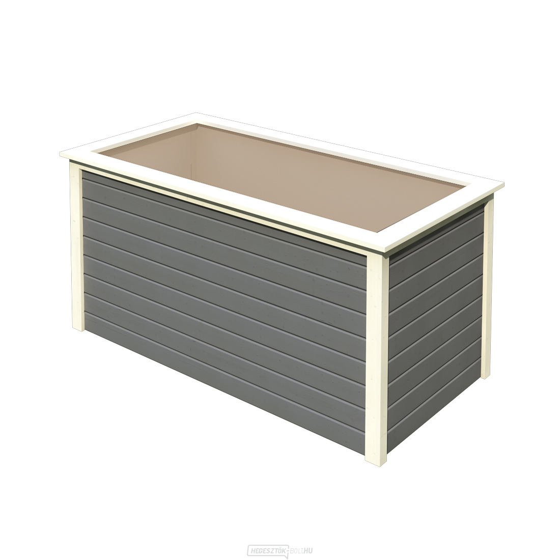 Emelt ágy KARIBU HOCHBEET 192 (64571) terragrau