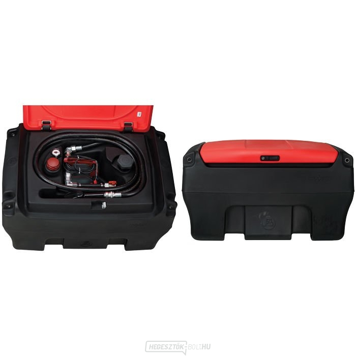 Mobil dízel tartály 200 l elektromos szivattyúval 12 V PRESSOL mobiFITT 26 470
