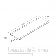 Palram Skylight Hasznos polc praktikus akasztós polc Yukon 11 sorozatú házakhoz Előnézet 