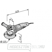 Flex Változó szögcsiszoló 1400 W, 125 mm, alacsonyabb fordulatszám-tartományhoz, L3406 VRG Előnézet 