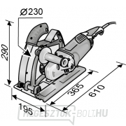 Flex gyémántvágó rendszer 230 mm DCG L26-6 készlet náhled
