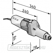 Flex Direct daráló H1105 VE 710 W alacsony fordulatszámon Előnézet 