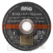 Csiszolókorong fémhez 125x6x22,2mm Csiszolókorong fémhez 125x6x22,2mm gallery main image