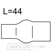 10-es számú kerámia fúvóka 16,0x44 mm (42,0300,0466) 10-es számú kerámia fúvóka 16,0x44 mm (42,0300,0466) gallery main image