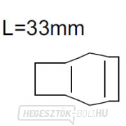 4. számú kerámia fúvóka 6,4x33 mm (42,0300,0820) gallery main image