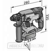 Flex kombinált akkus fúrókalapács CHE 18.0-EC/5.0 készlet náhled