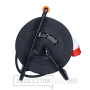 Solight hosszabbító kábel dobon, 3 aljzat, 400V 230V, 25m gumikábel 3x1,5mm2, IP44 náhled