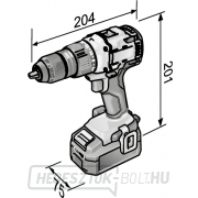 Flex 2 sebességes akkus csavarhúzó 18.0V DD 2G 18.0-EC Előnézet 