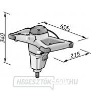 Flex 1200 Wattos 1 sebességes keverőgép 3 sebességes sebességszabályozóval MXE 1200 WR2 140 náhled