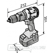 Flex 2 sebességes akkus fúrócsavarhúzó 18.0V PD 2G 18.0-EC C Előnézet 