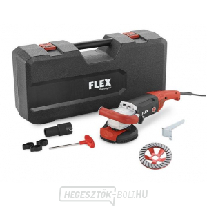 Flex Nagy teljesítményű 1800 W-os szaniter csiszológép 125 mm-es csiszoláshoz LD 18-7 125 R, Kit Turbo-Jet gallery main image