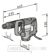 Rugalmas vésőkalapács 5 kg DH 5 SDS-max náhled