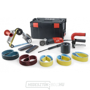 Flex Satin finisher és szalagcsiszoló csőcsiszoláshoz TRINOXFLEX szettben BSE 14-3 INOX szett Flex Satin finisher és szalagcsiszoló csőcsiszoláshoz TRINOXFLEX szettben BSE 14-3 INOX szett gallery main image