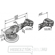 Akkus forgófényező Flex 18.0V PE 150 18.0-EC C náhled