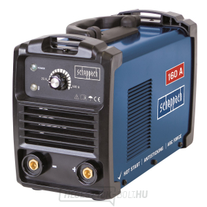 Scheppach WSE1100 hegesztő inverter 160 A tartozékokkal