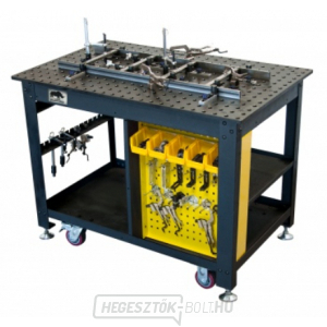 Hegesztőasztal TD Rhino Cart 1200x750x910 mm 66 db-os hegesztőasztallal gallery main image