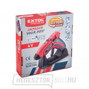 Forró olvadék ragasztópisztoly, ⌀7,2mm, 4V Li-ion, 1500mAh náhled