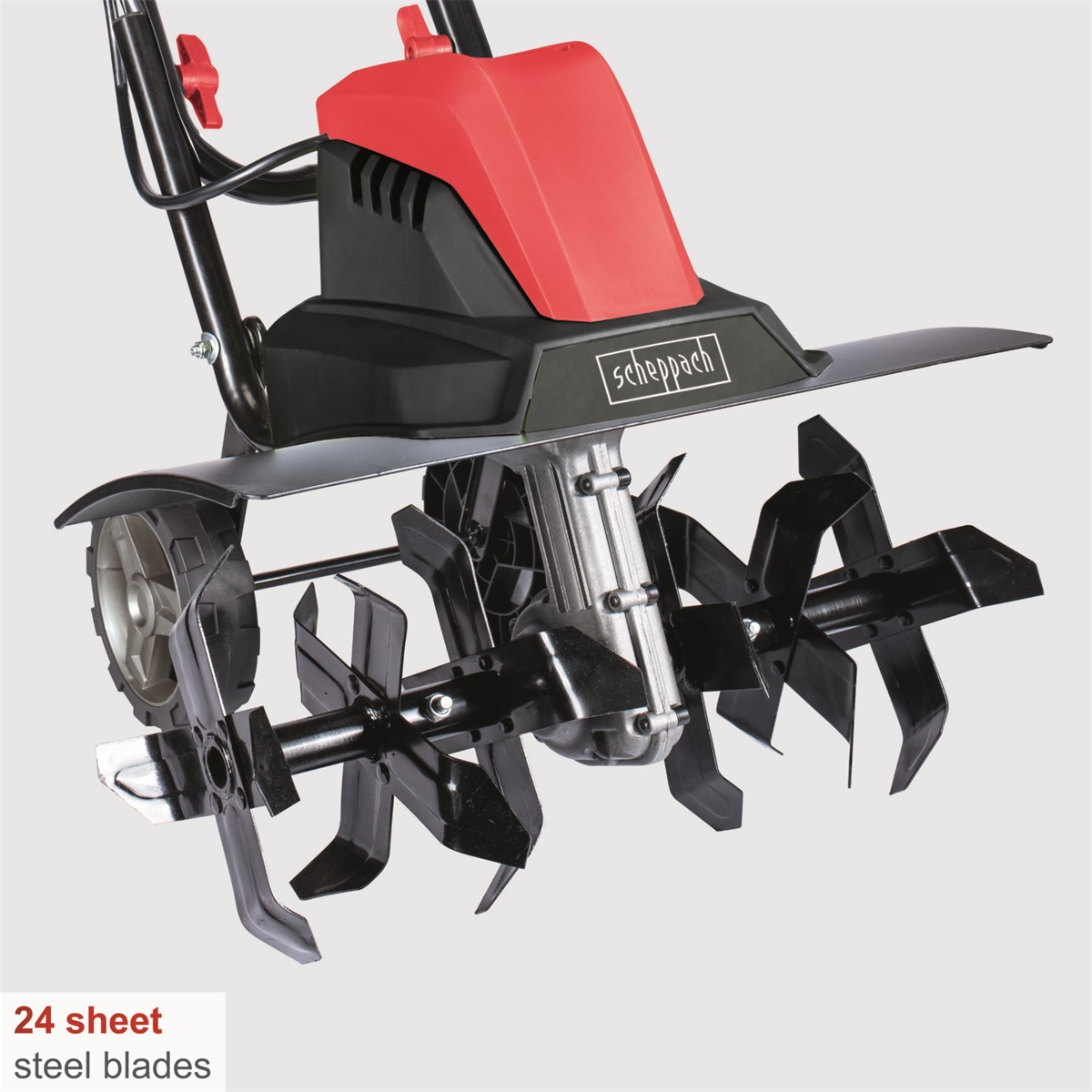 Scheppach MTE 460 kultivátor 1500 W-os villanymotorral Előnézet 