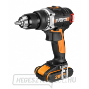 Akkus fúrócsavarhúzó WORX Orange WX175 - Li-Ion 20V 2*2.0 Ah, 1 óra Előnézet 