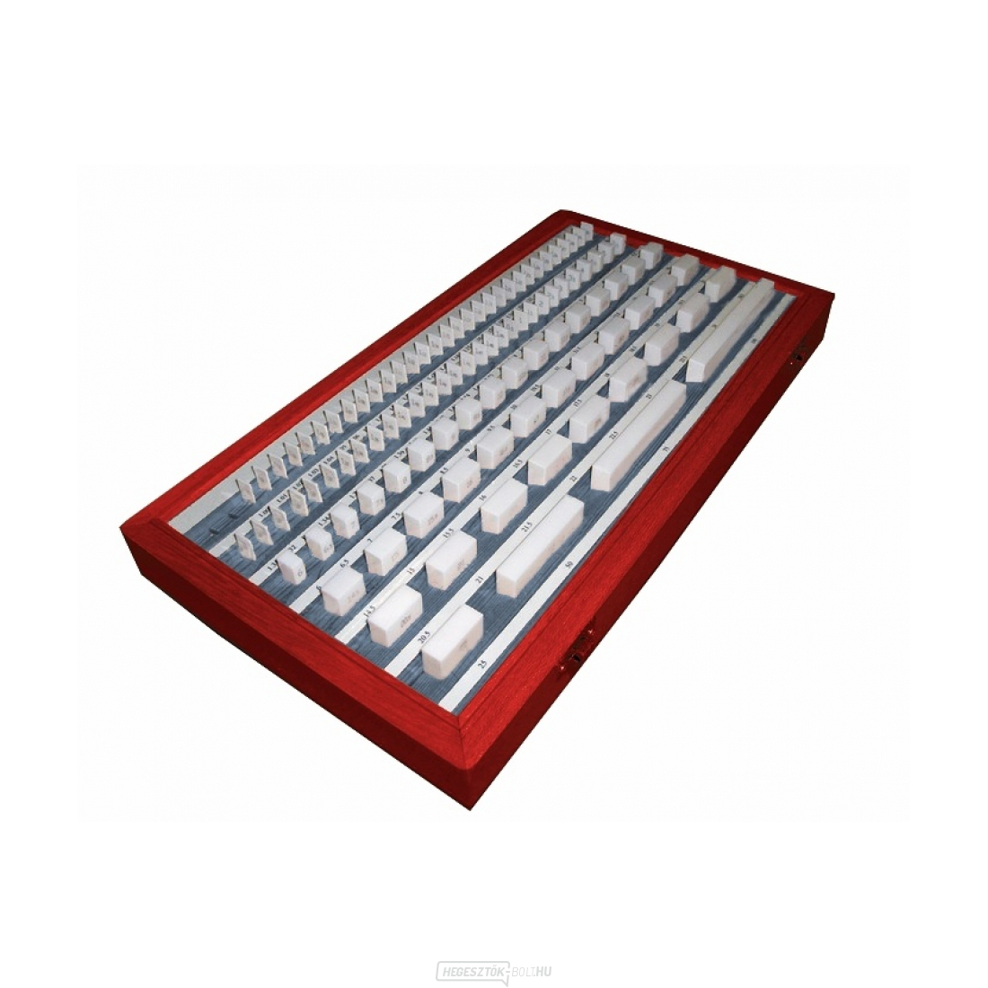 Basic Johanson végkerámia mérők KINEX, 47 db, osztály precíziós 1, DIN 861