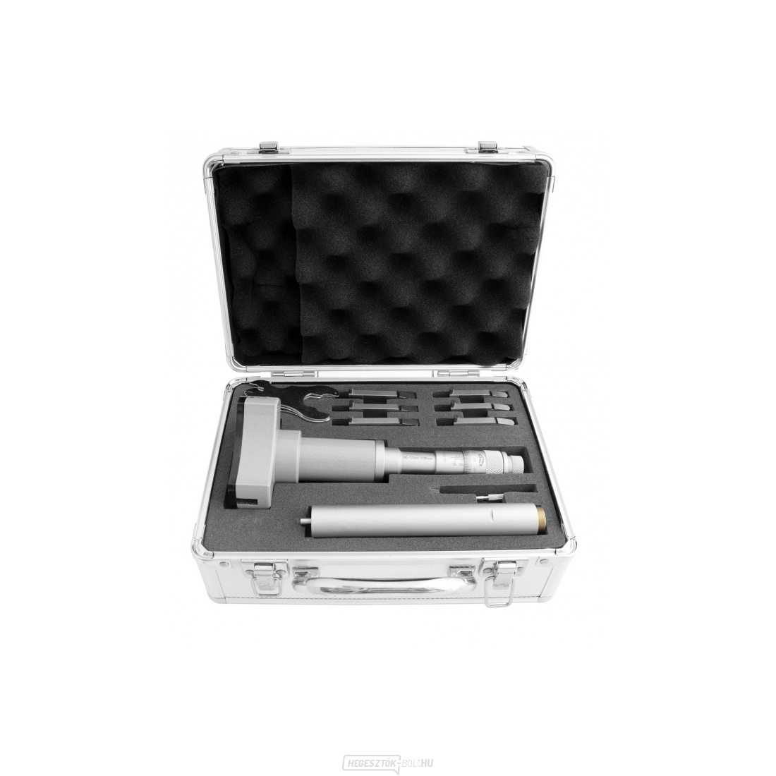 Hárompontos üregmikrométer (üregmérő) KINEX 200-225 mm/0,005mm, DIN 863