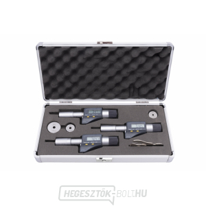 Digitális hárompontos mikrométer készlet (üregmérők) KINEX - 3-6 mm, DIN 863, IP 54 Digitális hárompontos mikrométer készlet (üregmérők) KINEX - 3-6 mm, DIN 863, IP 54