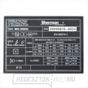 Sherman MIG 200 HD kábelek + hegesztőpisztoly 3m náhled