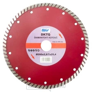 TURBO EXCELLENT 200x25,4mm gyémántkerék  TURBO EXCELLENT 200x25,4mm gyémántkerék  gallery main image