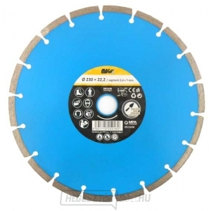 Szegmentált gyémánttárcsa 230x22,2mm  Szegmentált gyémánttárcsa 230x22,2mm  gallery main image