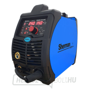 SHERMAN INVERTERES HEGESZTŐGÉP DIGIMIG 225GDS + 3M-ES PISZTOLY + KÁBELEK + SISAK + SZELEP + DRÓT + SPRAY + KOCSI + TELI CO2 PALACKOK Előnézet 
