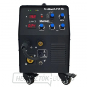 SHERMAN FÉLAUTOMATIKUS HEGESZTŐGÉP DUALMIG 210 S3 + PISZTÓ + KÁBEL + BURKOLAT + SZELEP + VEZETÉK + SPRAY + CO2-palack Előnézet 