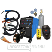 SHERMAN FÉLAUTOMATIKUS HEGESZTŐGÉP DUALMIG 210 S3 + PISZTÓ + KÁBEL + BURKOLAT + SZELEP + VEZETÉK + SPRAY + CO2-palack gallery main image