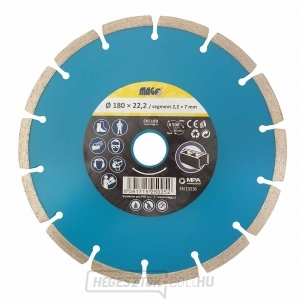 Szuper gyémánt szegmens tárcsa 180x22,2mm  Szuper gyémánt szegmens tárcsa 180x22,2mm  gallery main image