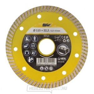 TURBO SPEED 115x22,2mm gyémántkerék TURBO SPEED 115x22,2mm gyémántkerék gallery main image