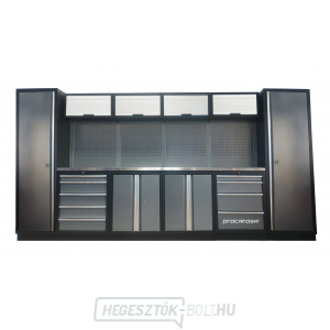 Procarosa PROFESSIONAL L-1 Műhelybútor szett Munkalap: rozsdamentes acél, Súly: 372,1 kg Procarosa PROFESSIONAL L-1 Műhelybútor szett Munkalap: rozsdamentes acél, Súly: 372,1 kg gallery main image