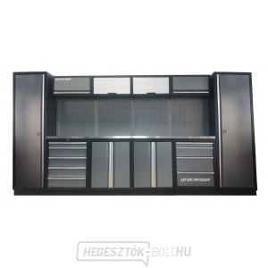 Procarosa PROFESSIONAL L-2 Műhelybútor szett Munkalap: rozsdamentes acél, Súly: 372,1 kg Procarosa PROFESSIONAL L-2 Műhelybútor szett Munkalap: rozsdamentes acél, Súly: 372,1 kg gallery main image