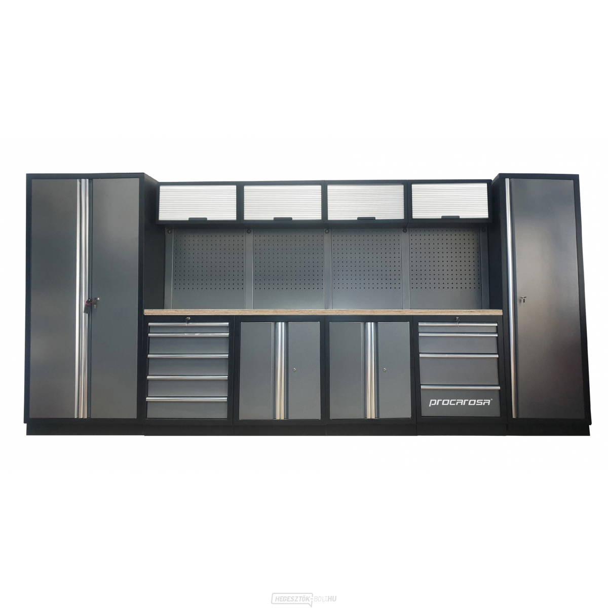 PROCAROSA PROFESSIONAL XL-1 MUNKÁSBÚTOR ÖSSZETÉTEL Munkalap: fa, Súly: 375,4 kg
