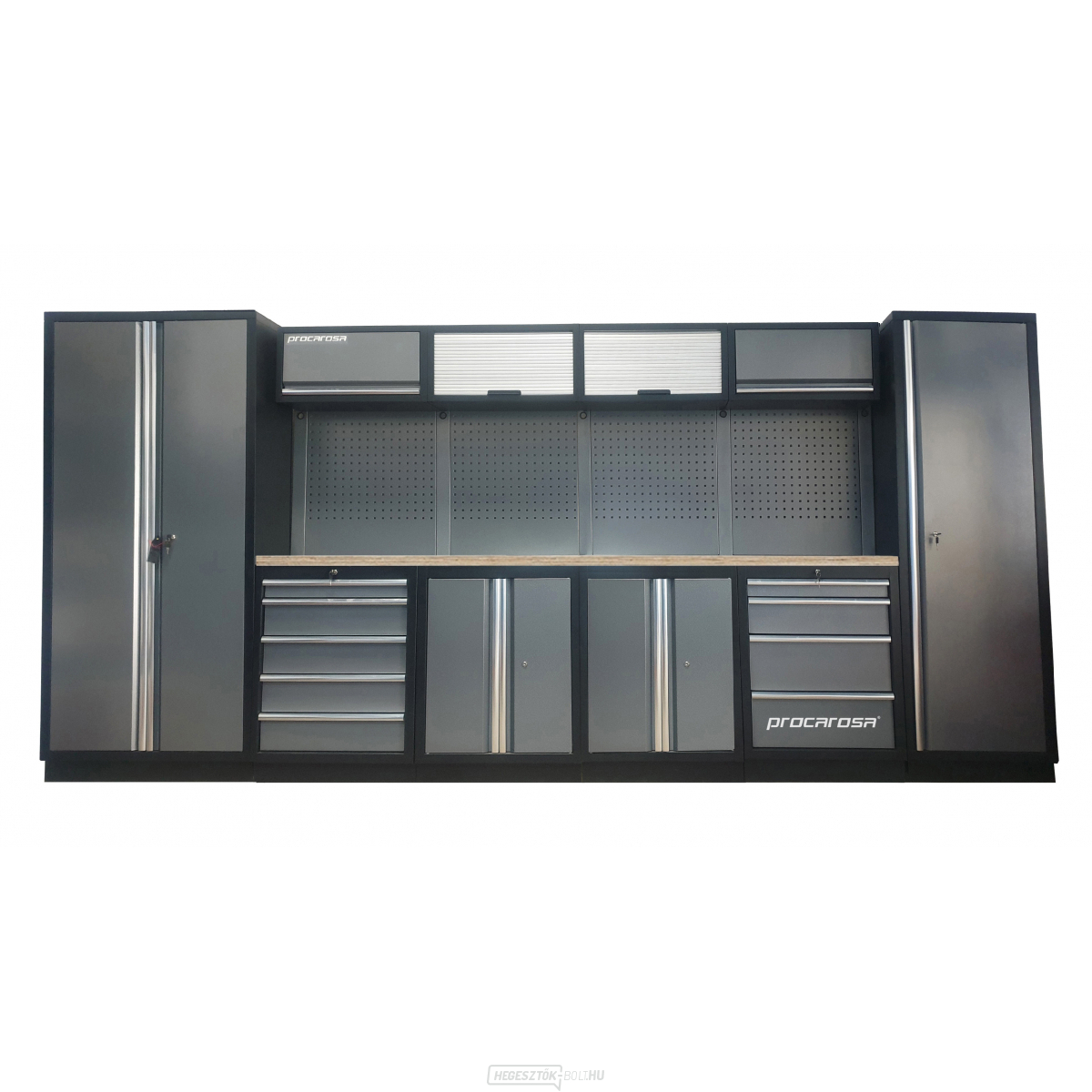 PROCAROSA PROFESSIONAL XL-2 MUNKÁSBÚTOR ÖSSZETÉTEL Munkalap: fa, Súly: 378,6 kg