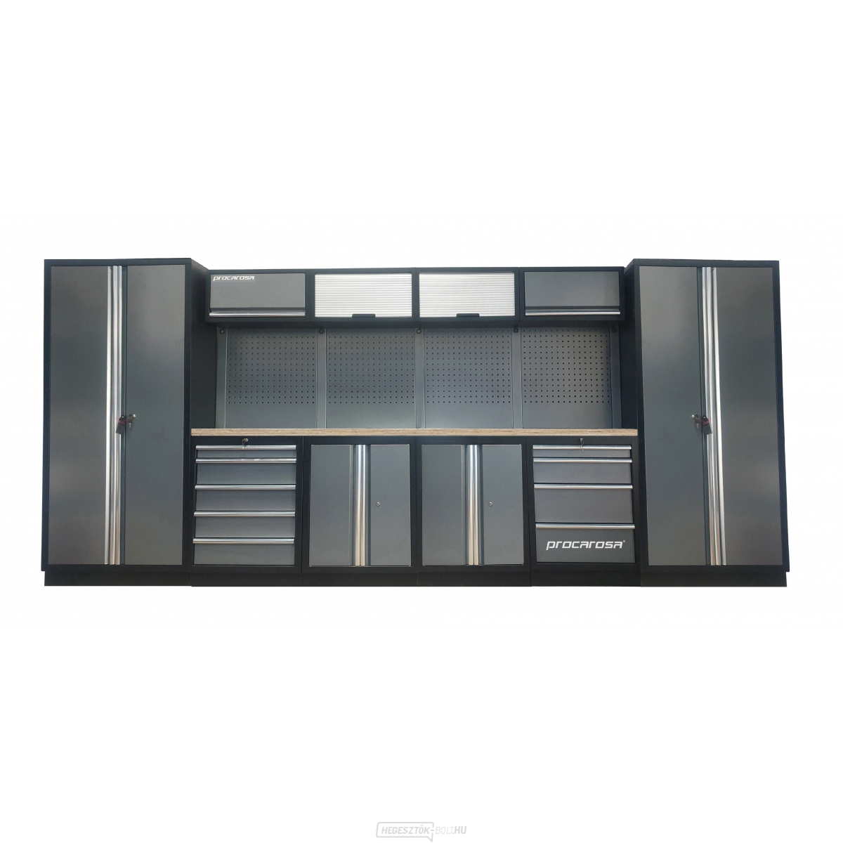 PROCAROSA PROFESSIONAL XXL-2 MUNKÁSBÚTOR ÖSSZETÉTEL Munkalap: fa, Súly: 401,1 kg