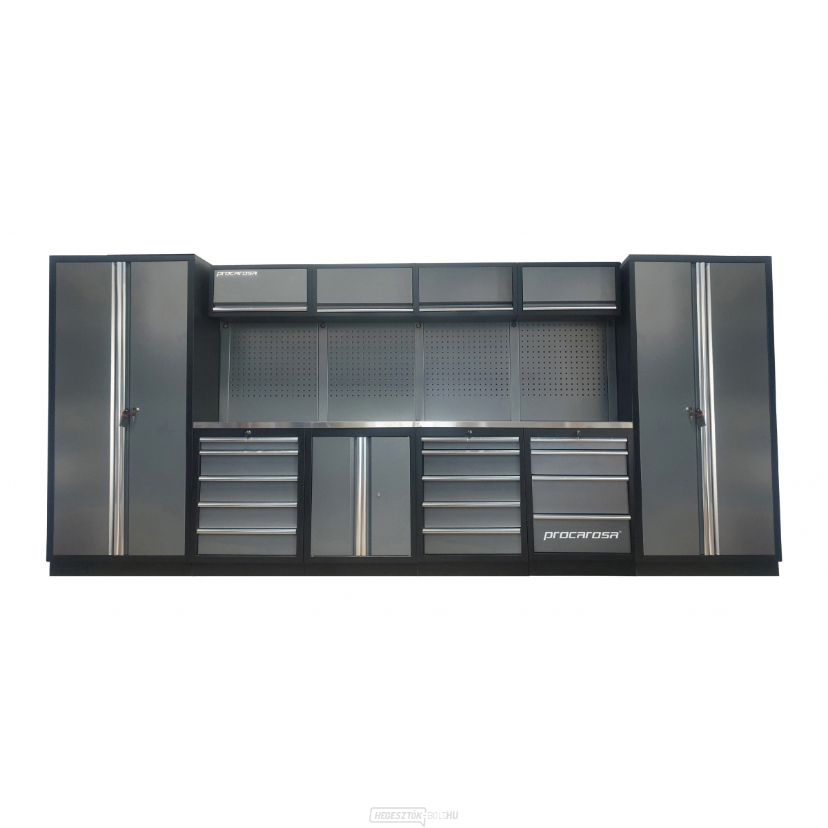 BÚtorszerelvény PROCAROSA PROFESSIONAL XXL-6 munkalap: rozsdamentes acél, súly: 440,2