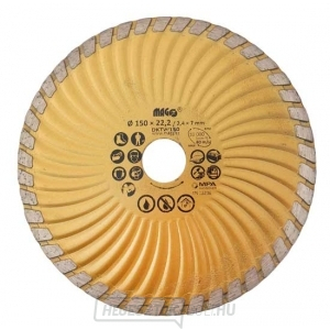 TURBO-W 150x22,2mm gyémántkerék  TURBO-W 150x22,2mm gyémántkerék  gallery main image