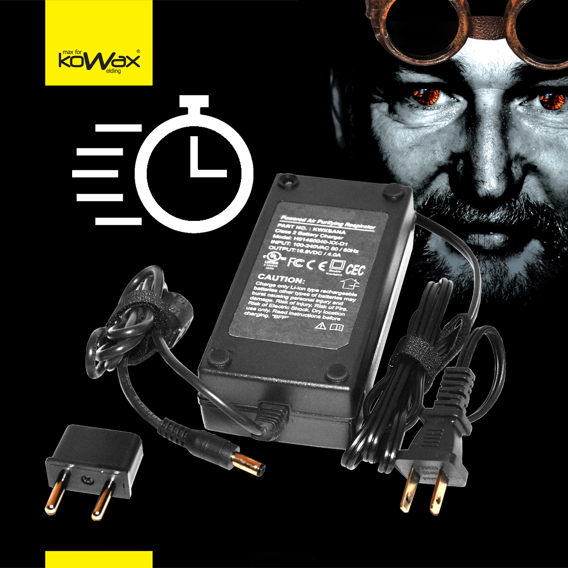 KOWAX Speed Air® FLIP gyorstöltő légzőkészülékhez (E poz.)