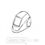 A KWSAX820 1/1/1/1 motorháztető váza a tömítőhuzat előkészítésével  gallery main image