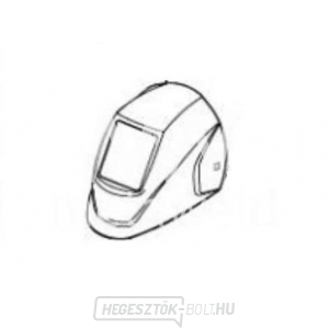 A KWSAX820 1/1/1/1 motorháztető váza a tömítőhuzat előkészítésével  gallery main image