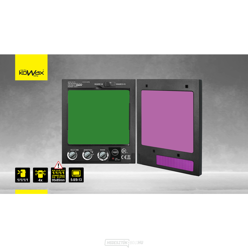 Szűrő a KWX820 motorháztetőhöz 